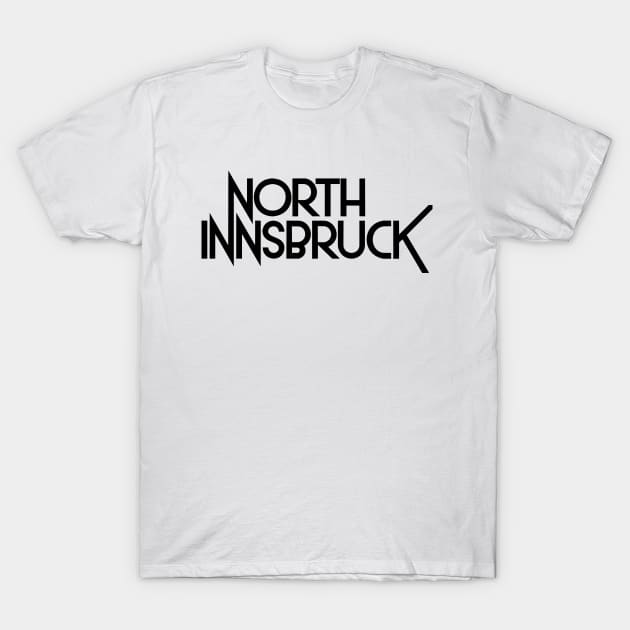 Horror Logo (black) T-Shirt by North Innsbruck